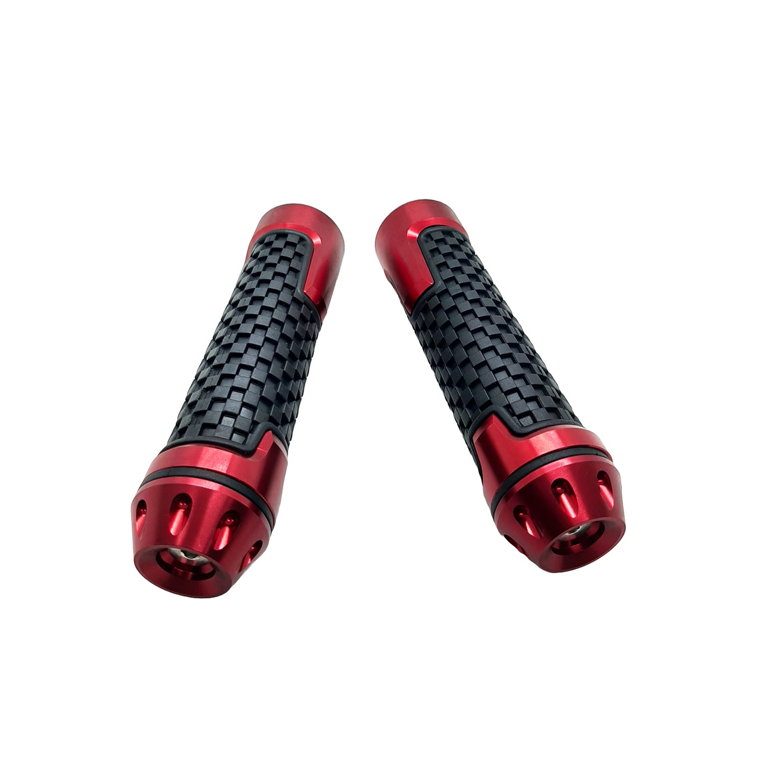 Aluminum and Rubber Motorcycle Grips Non Slip Universal High Strength